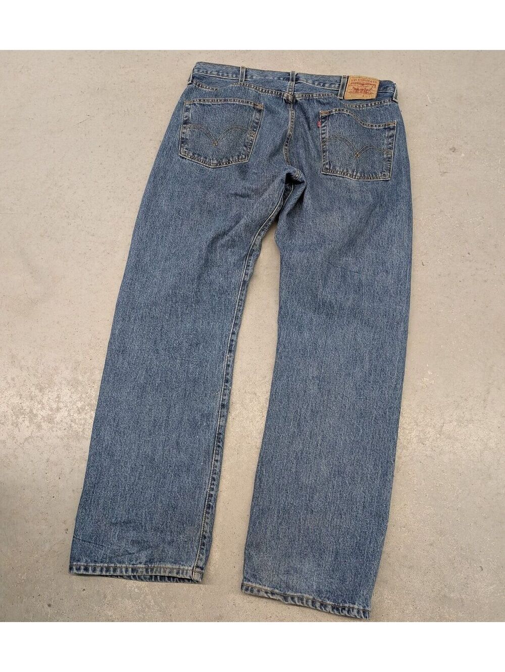 Vintage Y2K Levis 501 XX Standard Blue Denim Jeans